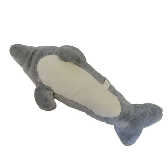VTG 90s Douglas Little Cuddlers Dolphin Plush 17" Gray Realistic‎ Stuffed Animal - Picture 10 of 12